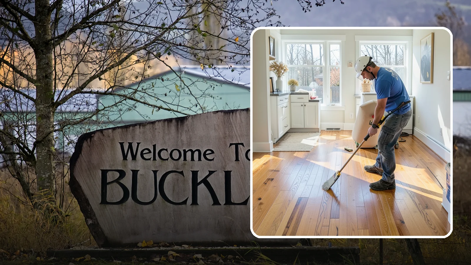 Hardwood Refinishing in Buckley, Pierce County, WA - Hardwood refinishing that sands away decades of wear and brings solid wood floors back to life.