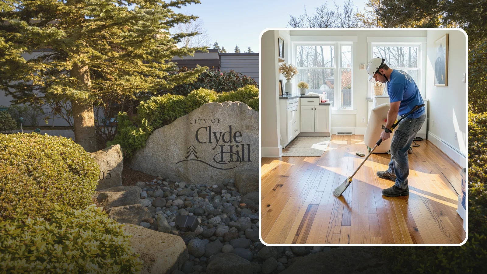 Hardwood Refinishing in Clyde Hill, King County, WA - Hardwood refinishing that sands away decades of wear and brings solid wood floors back to life.