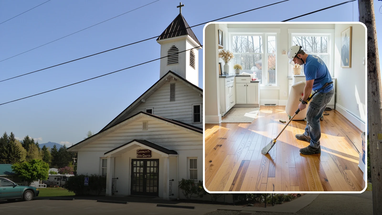 Hardwood Refinishing in Concrete, Skagit County, WA - Hardwood refinishing that sands away decades of wear and brings solid wood floors back to life.