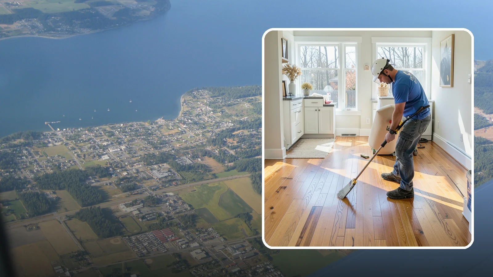Hardwood Refinishing in Coupeville, Island County, WA - Hardwood refinishing that sands away decades of wear and brings solid wood floors back to life.