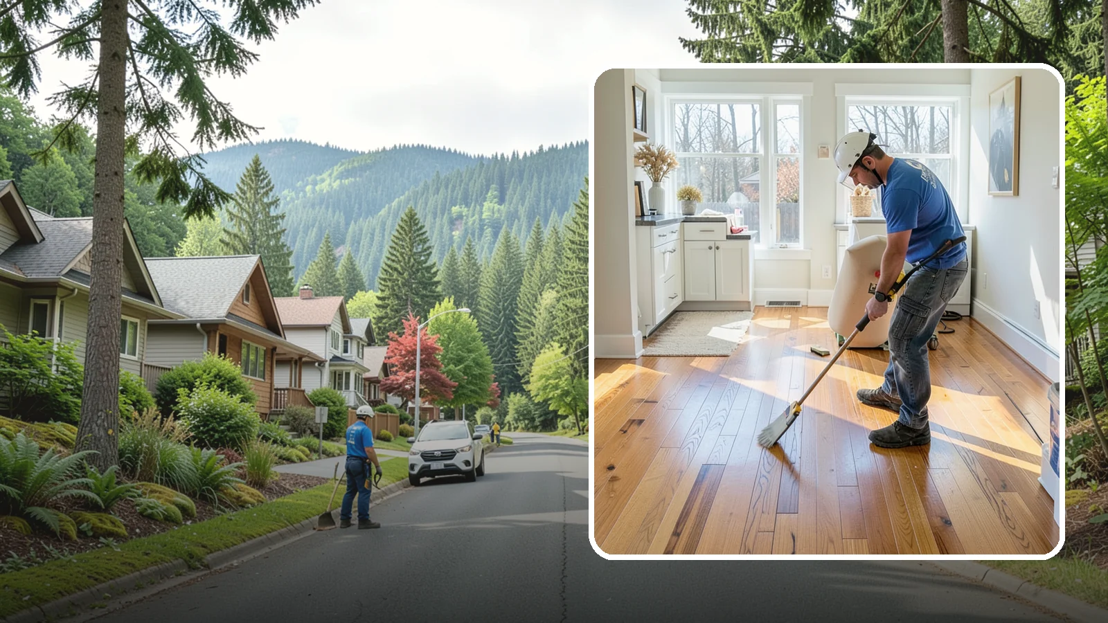 Hardwood Refinishing in Darrington, Snohomish County, WA - Hardwood refinishing that sands away decades of wear and brings solid wood floors back to life.