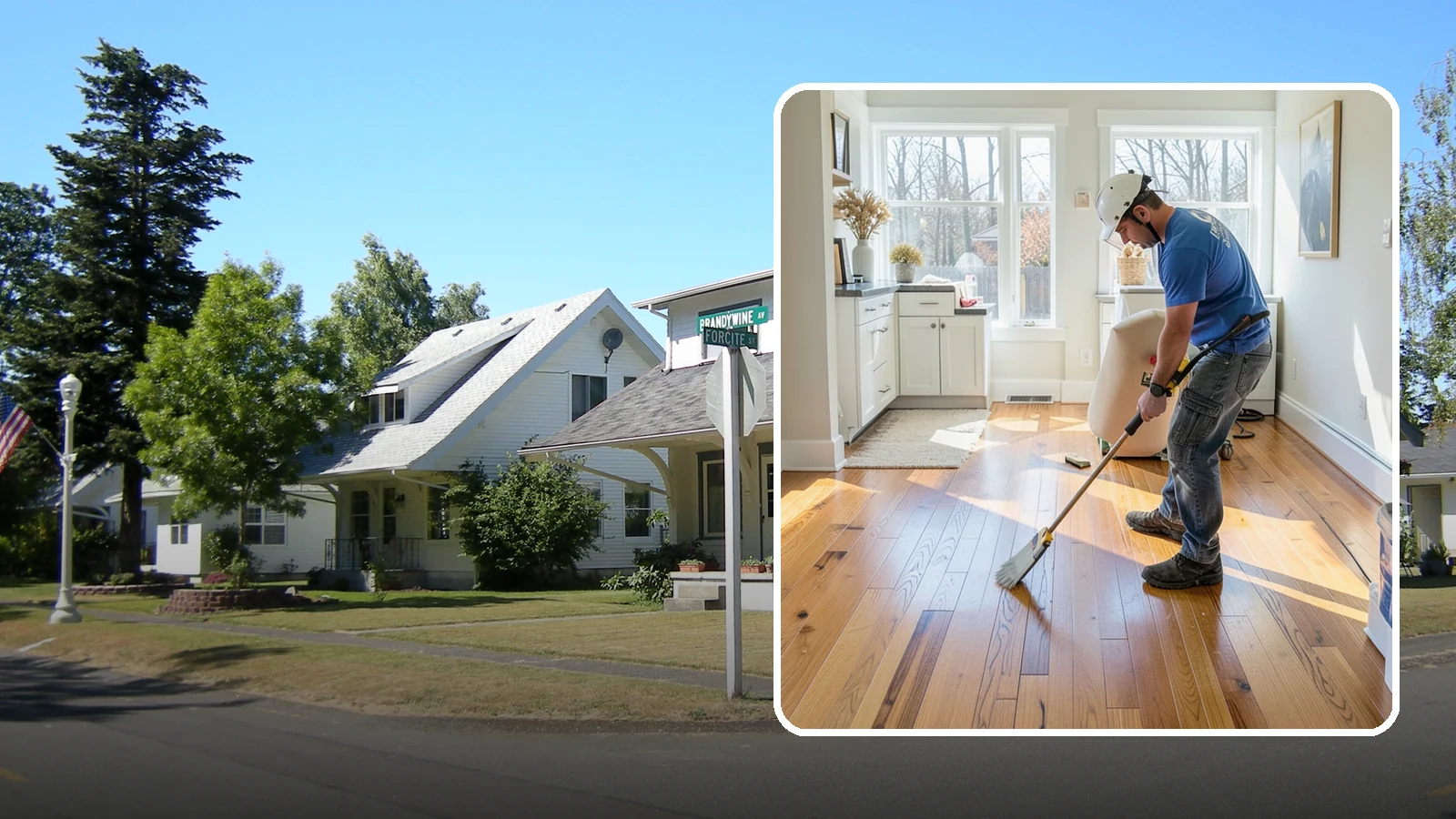 Hardwood Refinishing in DuPont, Pierce County, WA - Hardwood refinishing that sands away decades of wear and brings solid wood floors back to life.