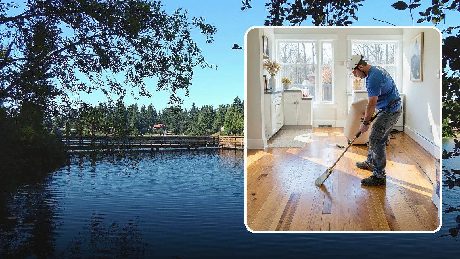 Hardwood Refinishing in Federal Way, King County, WA - Hardwood refinishing that sands away decades of wear and brings solid wood floors back to life.
