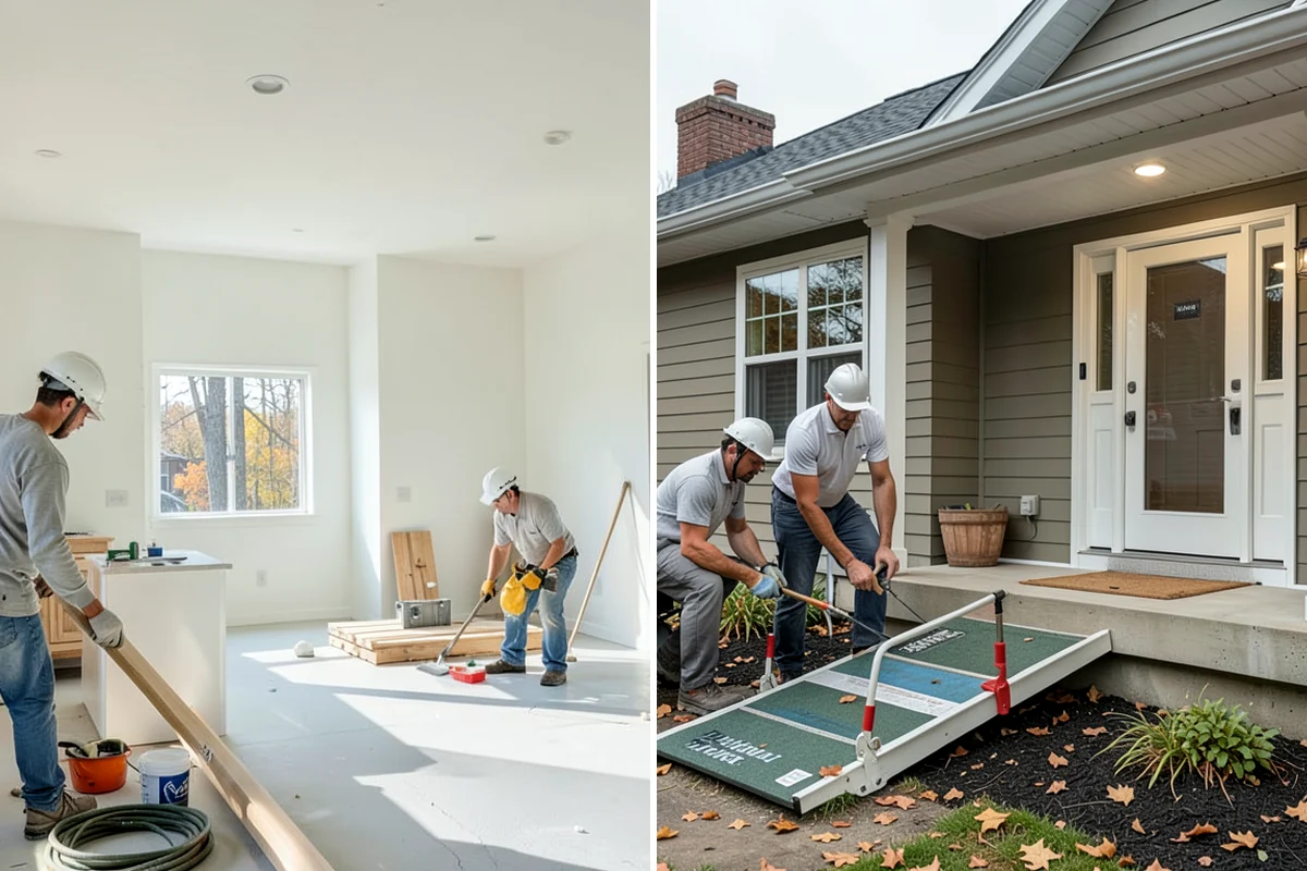 Hardwood Refinishing in Lake Forest Park, King County, WA - Sand the floor down to bare wood