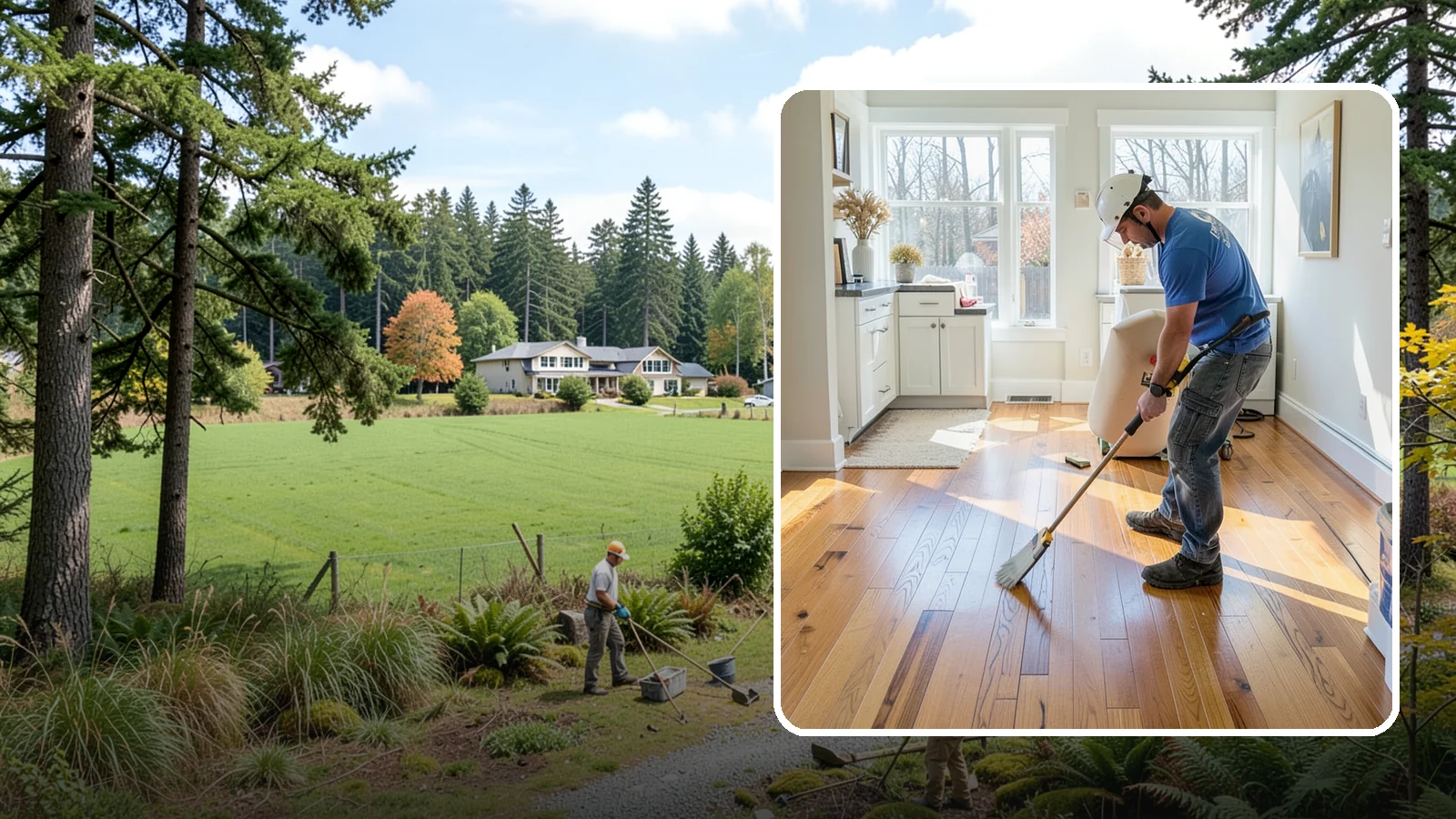 Hardwood Refinishing in Lyman, Skagit County, WA - Hardwood refinishing that sands away decades of wear and brings solid wood floors back to life.