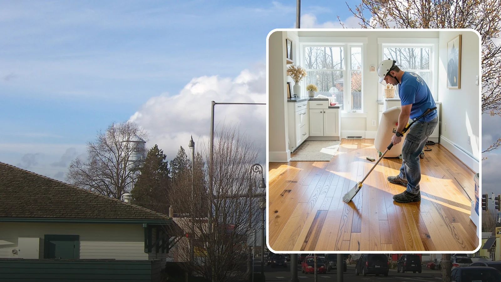 Hardwood Refinishing in Marysville, Snohomish County, WA - Hardwood refinishing that sands away decades of wear and brings solid wood floors back to life.