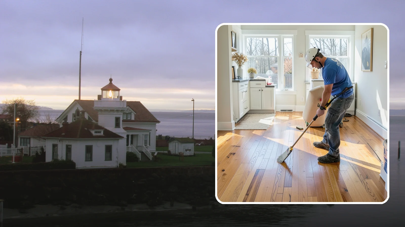 Hardwood Refinishing in Mukilteo, Snohomish County, WA - Hardwood refinishing that sands away decades of wear and brings solid wood floors back to life.