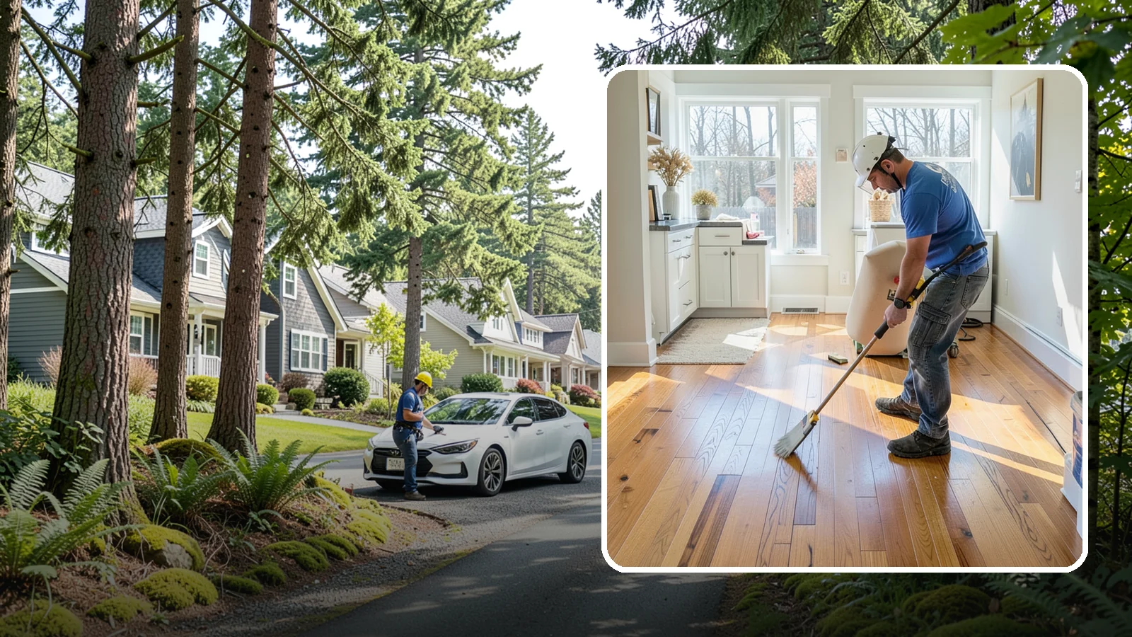 Hardwood Refinishing in Normandy Park, King County, WA - Hardwood refinishing that sands away decades of wear and brings solid wood floors back to life.