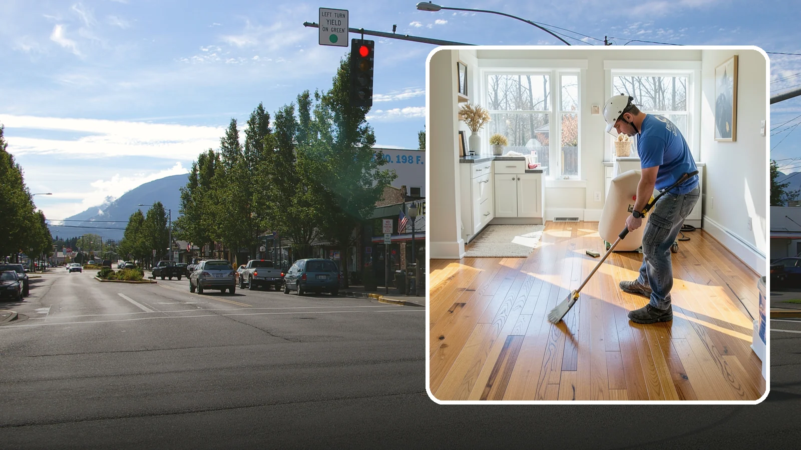 Hardwood Refinishing in North Bend, King County, WA - Hardwood refinishing that sands away decades of wear and brings solid wood floors back to life.