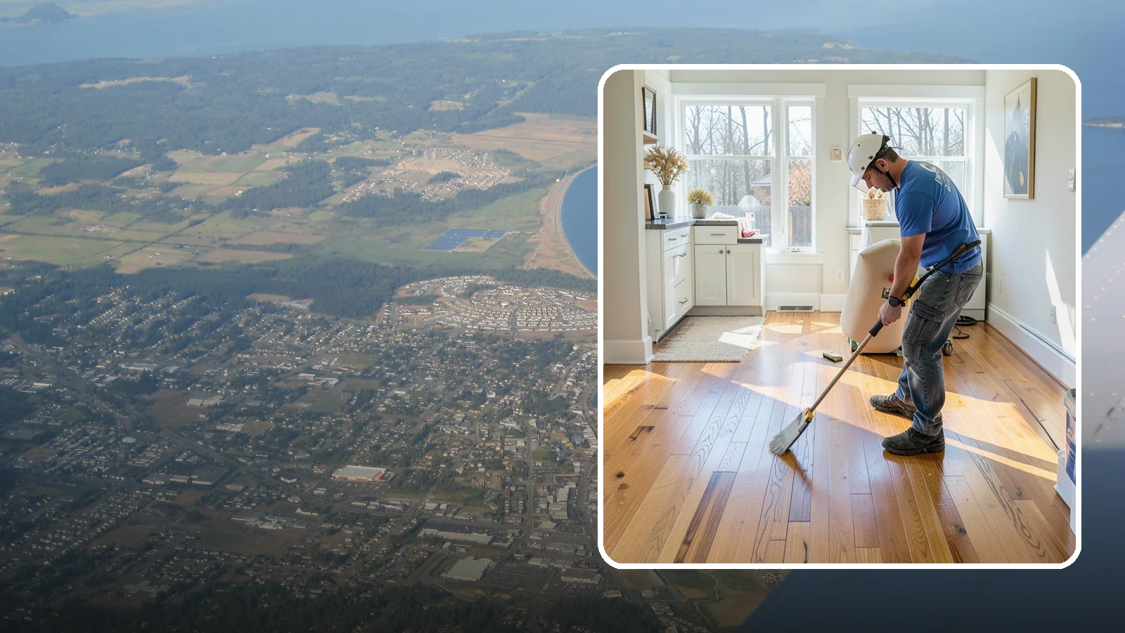 Hardwood Refinishing in Oak Harbor, Island County, WA - Hardwood refinishing that sands away decades of wear and brings solid wood floors back to life.