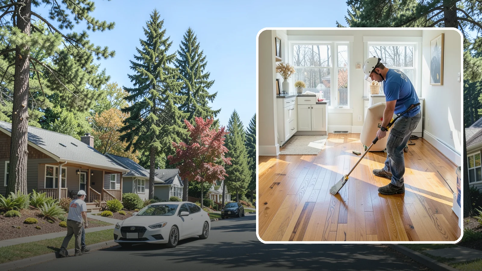 Hardwood Refinishing in Orting, Pierce County, WA - Hardwood refinishing that sands away decades of wear and brings solid wood floors back to life.
