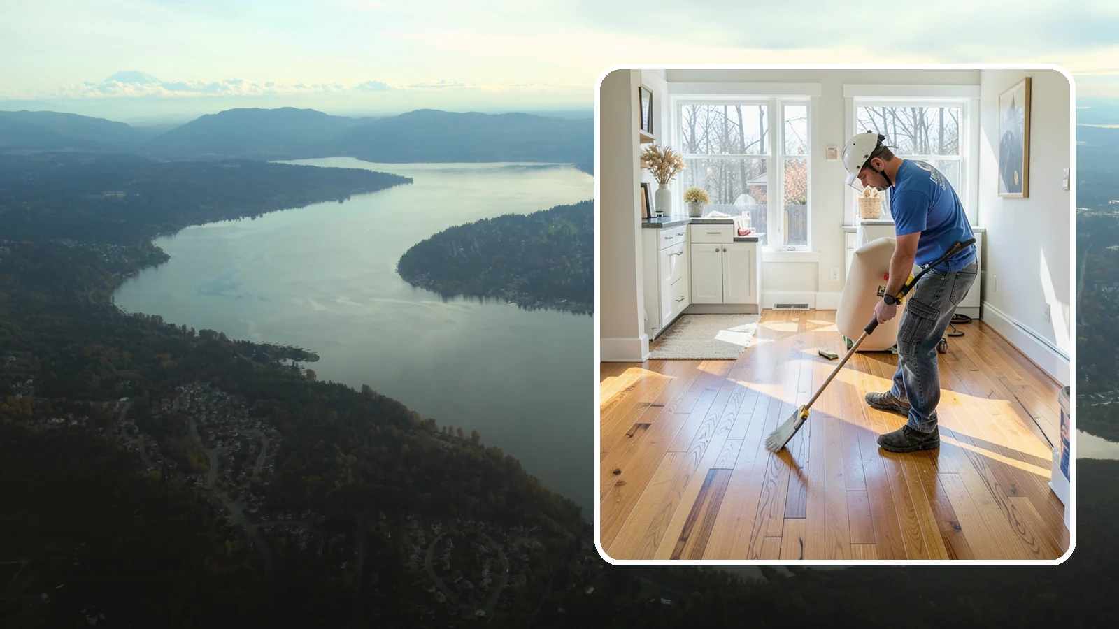 Hardwood Refinishing in Sammamish, King County, WA - Hardwood refinishing that sands away decades of wear and brings solid wood floors back to life.