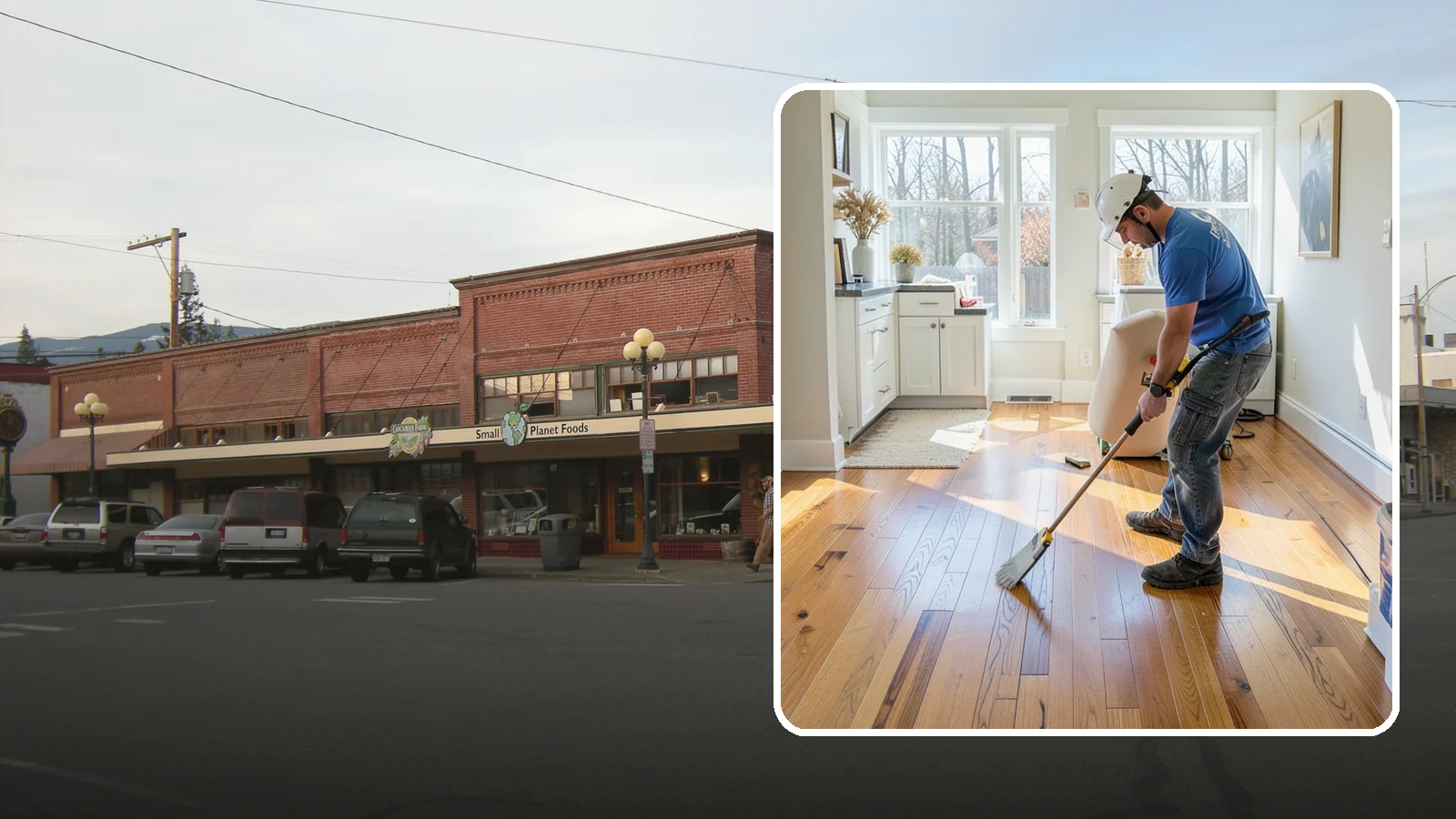 Hardwood Refinishing in Sedro-Woolley, Skagit County, WA - Hardwood refinishing that sands away decades of wear and brings solid wood floors back to life.
