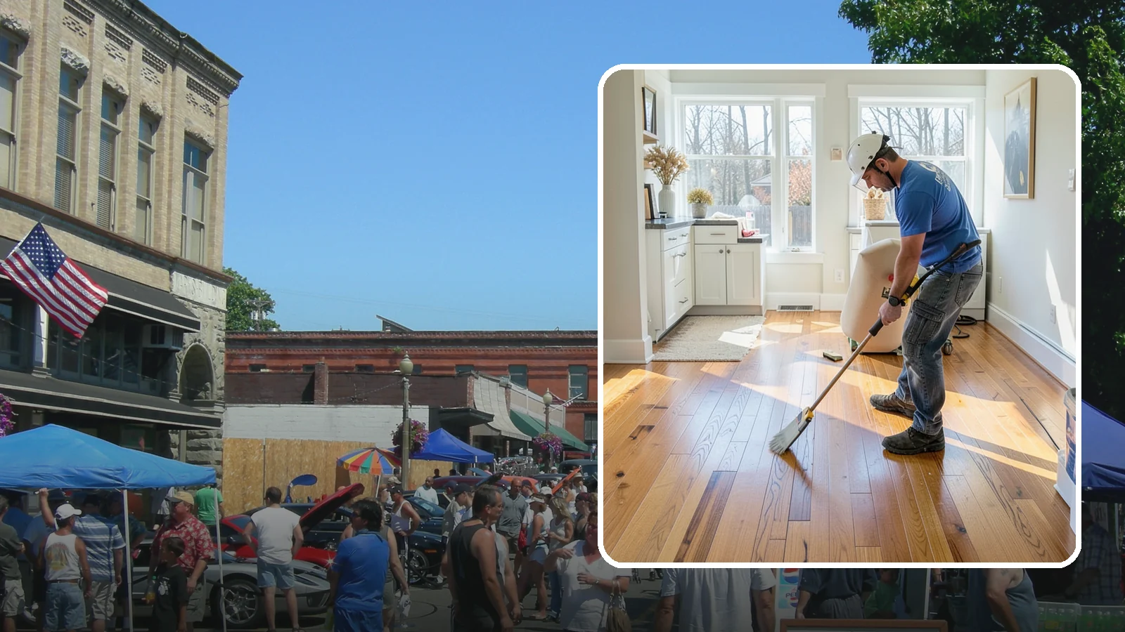 Hardwood Refinishing in Snohomish, Snohomish County, WA - Hardwood refinishing that sands away decades of wear and brings solid wood floors back to life.