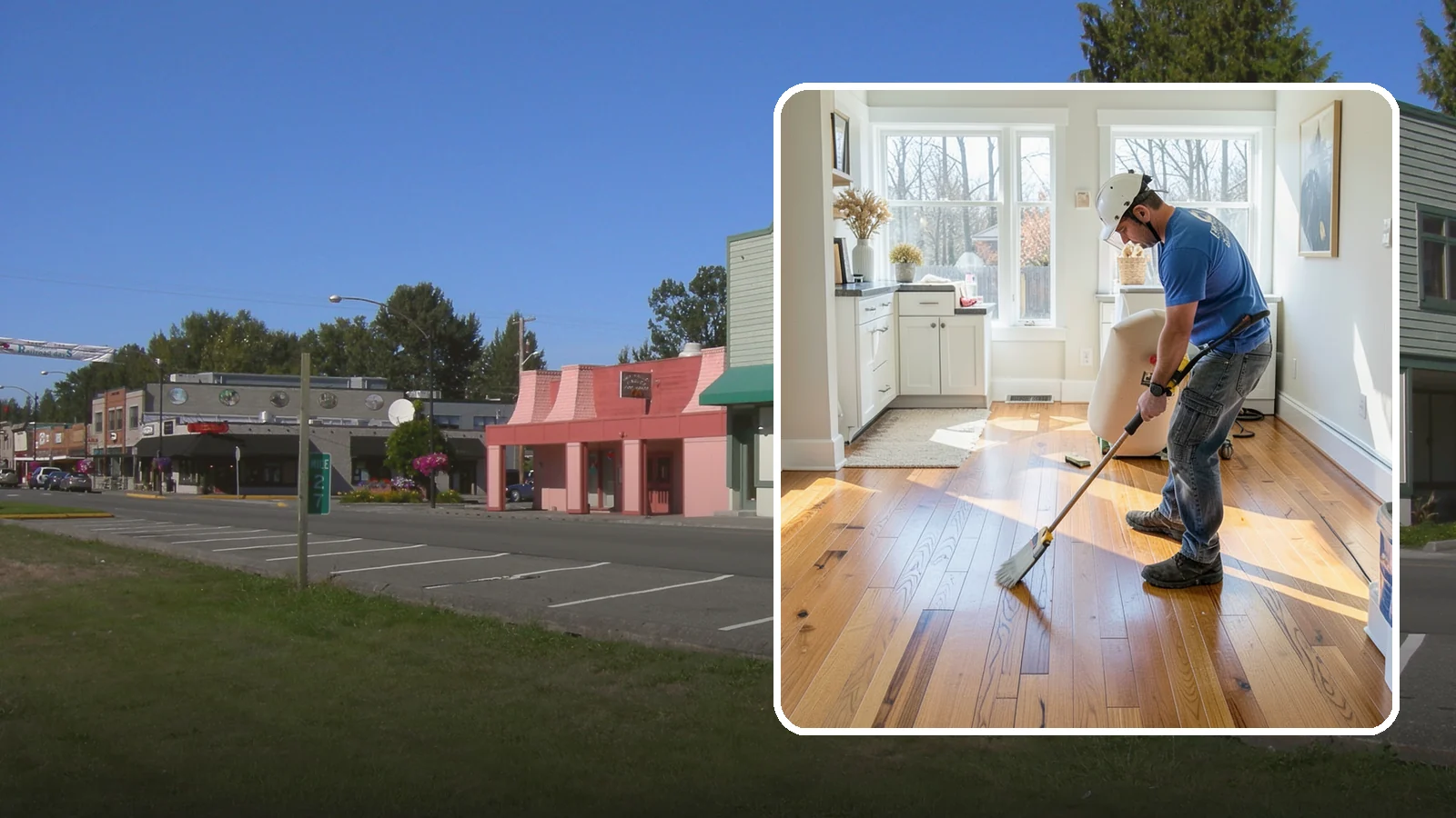 Hardwood Refinishing in Snoqualmie, King County, WA - Hardwood refinishing that sands away decades of wear and brings solid wood floors back to life.