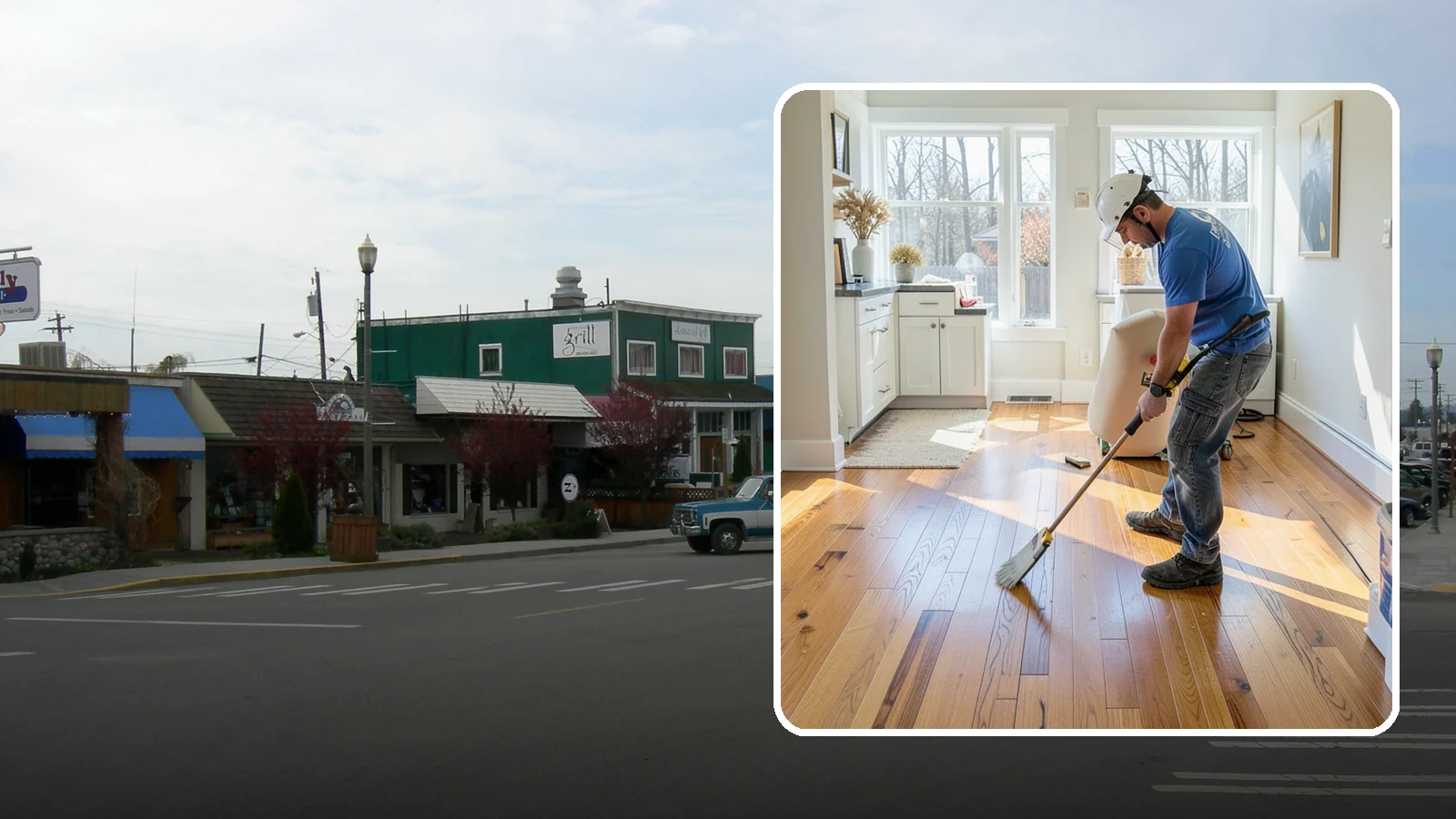 Hardwood Refinishing in Stanwood, Snohomish County, WA - Hardwood refinishing that sands away decades of wear and brings solid wood floors back to life.