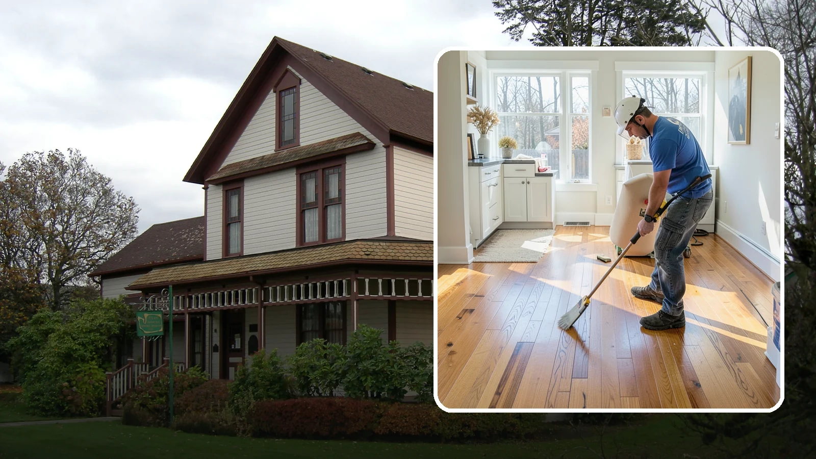 Hardwood Refinishing in Sumner, Pierce County, WA - Hardwood refinishing that sands away decades of wear and brings solid wood floors back to life.