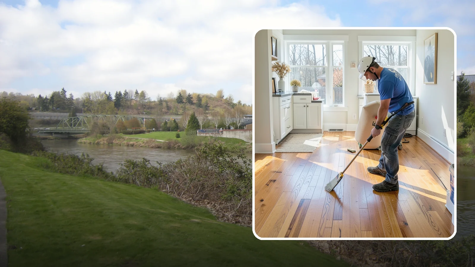 Hardwood Refinishing in Tukwila, King County, WA - Hardwood refinishing that sands away decades of wear and brings solid wood floors back to life.