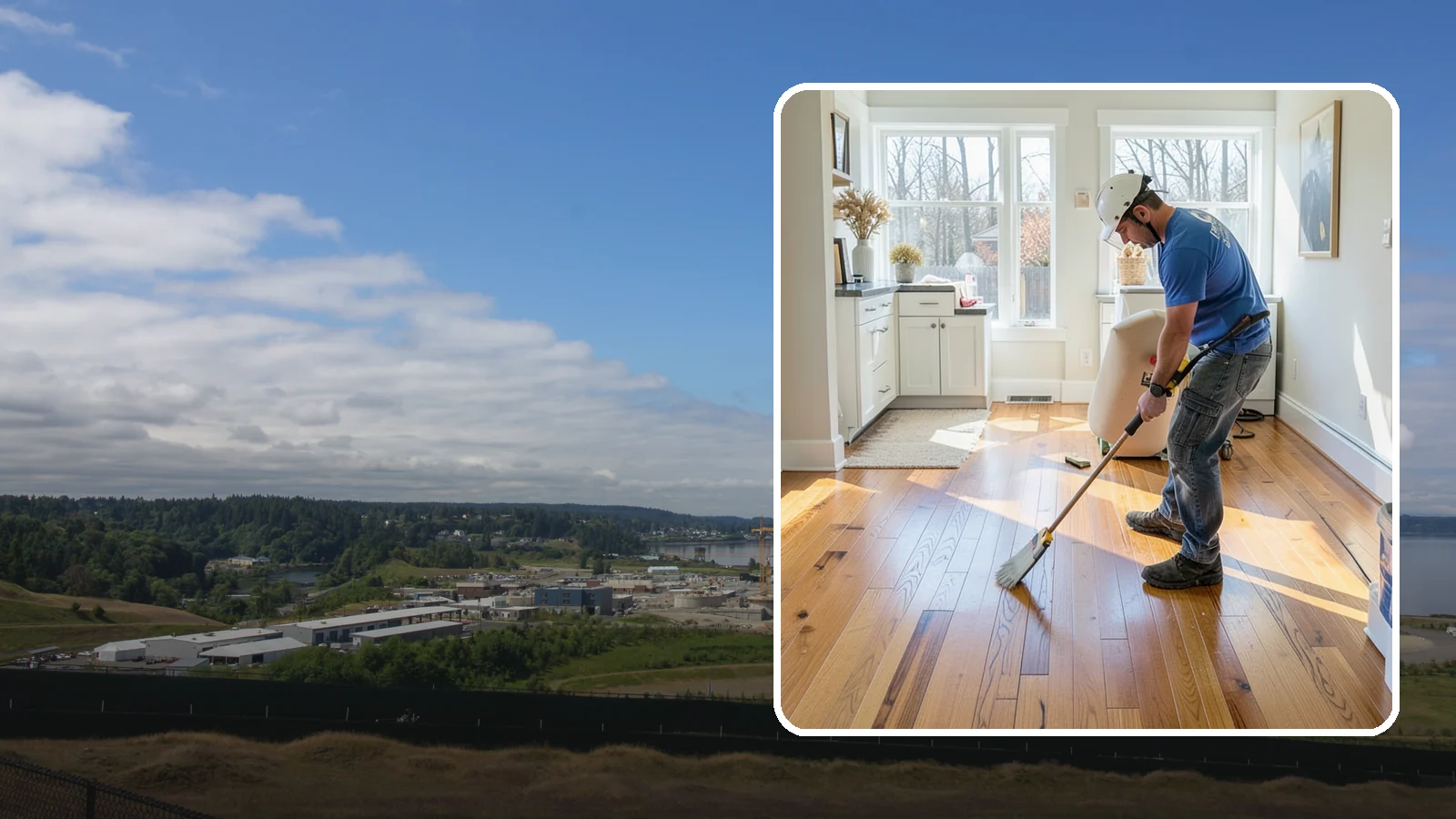 Hardwood Refinishing in University Place, Pierce County, WA - Hardwood refinishing that sands away decades of wear and brings solid wood floors back to life.