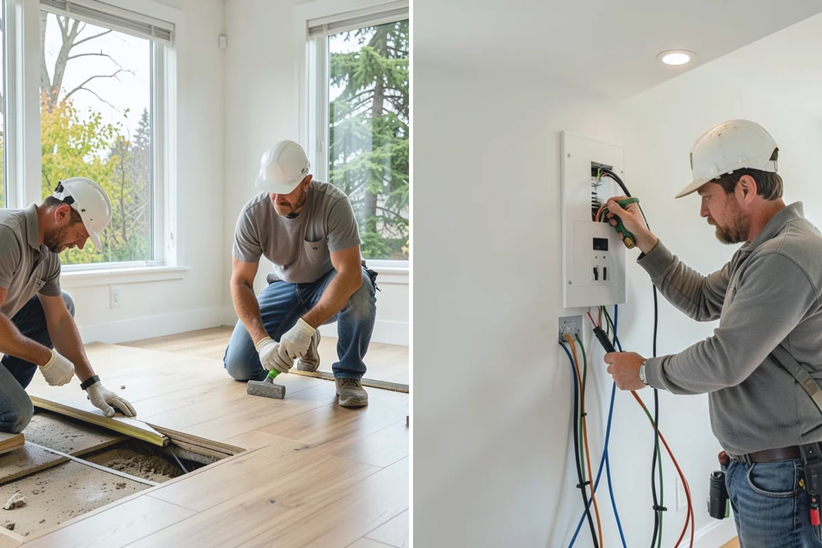 Header Installation in Beaux Arts Village, King County, WA - Calculate the load and span to size the correct header
