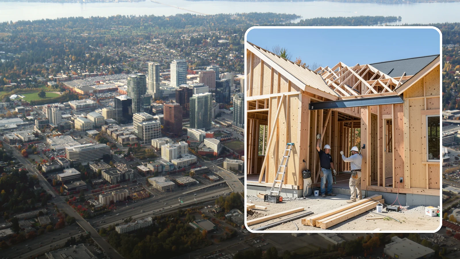 Header Installation in Bellevue, King County, WA - We install and size the beams over your doors, windows, and openings so loads bridge safely around the gap.