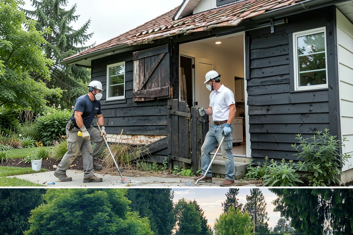 Header Installation in Bonney Lake, Pierce County, WA - Header work happens year-round