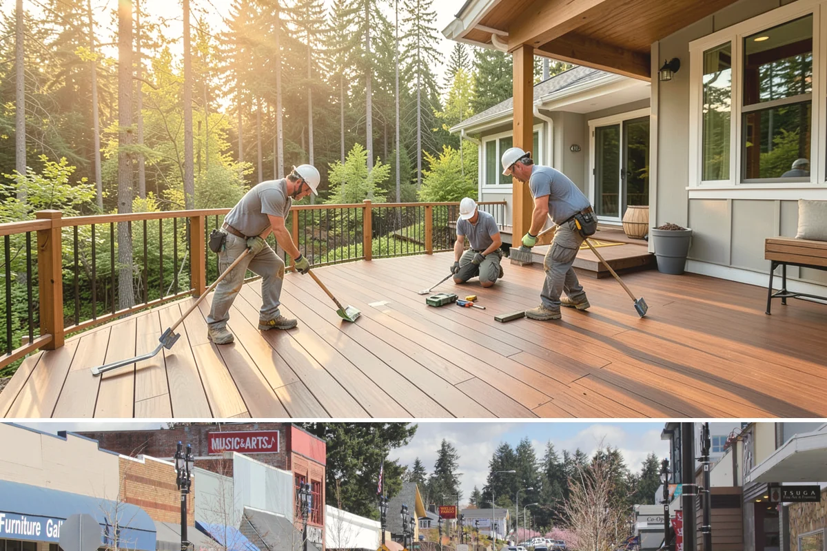Header Installation in Bothell, King County, WA - Header work happens year-round
