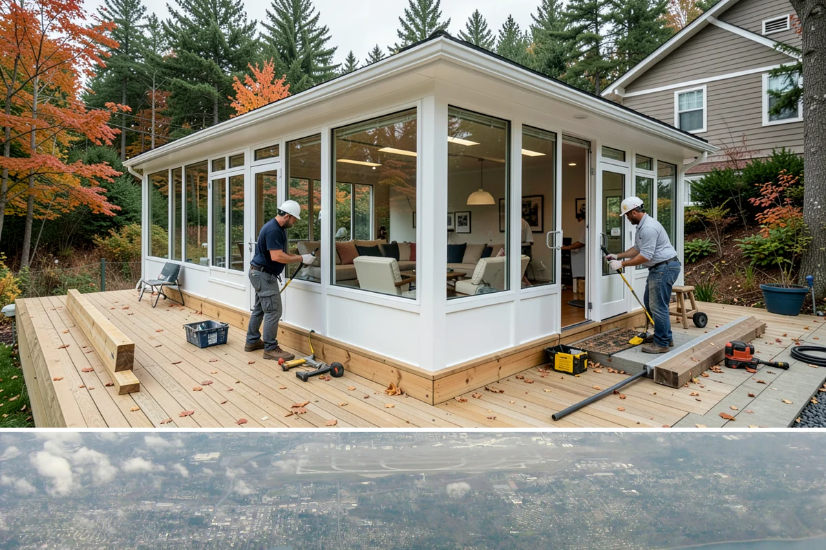 Header Installation in Burien, King County, WA - Header work happens year-round