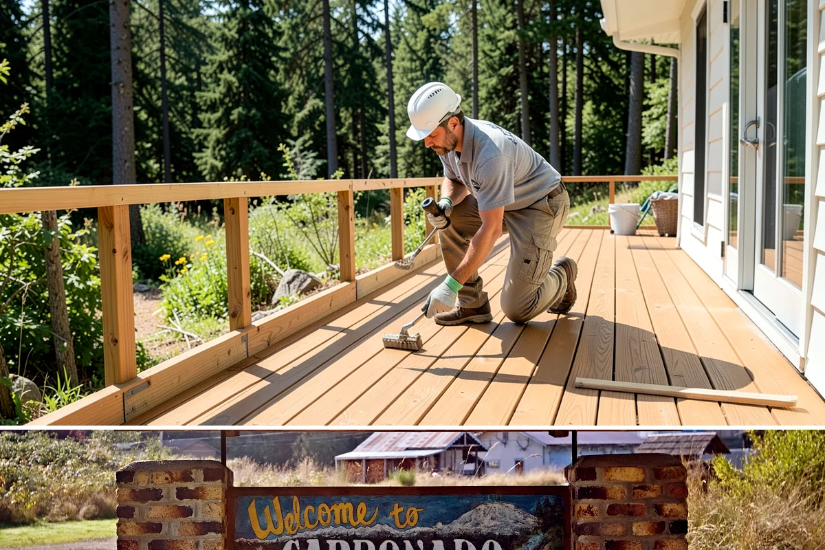 Header Installation in Carbonado, Pierce County, WA - Header work happens year-round