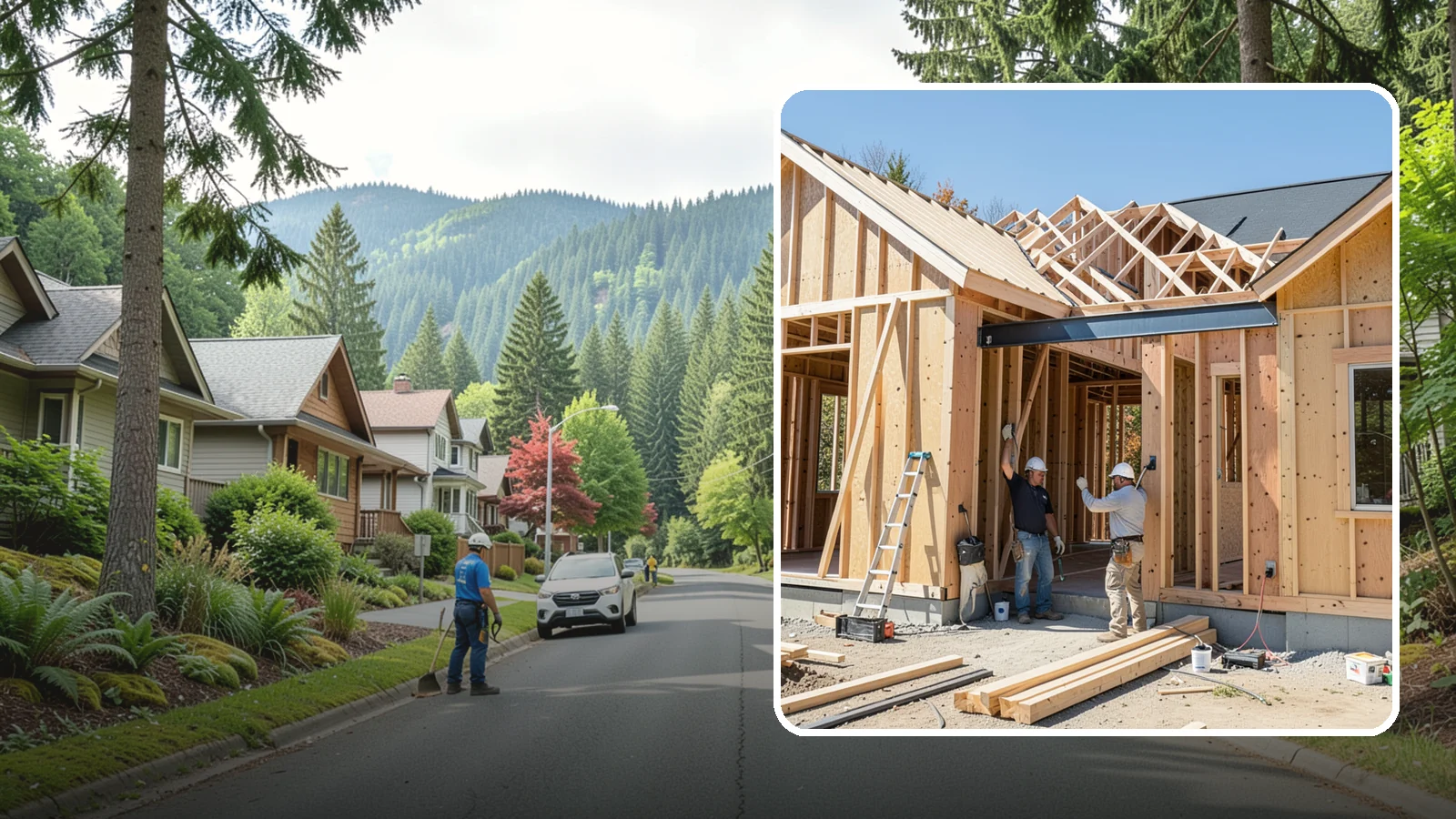 Header Installation in Darrington, Snohomish County, WA - We install and size the beams over your doors, windows, and openings so loads bridge safely around the gap.
