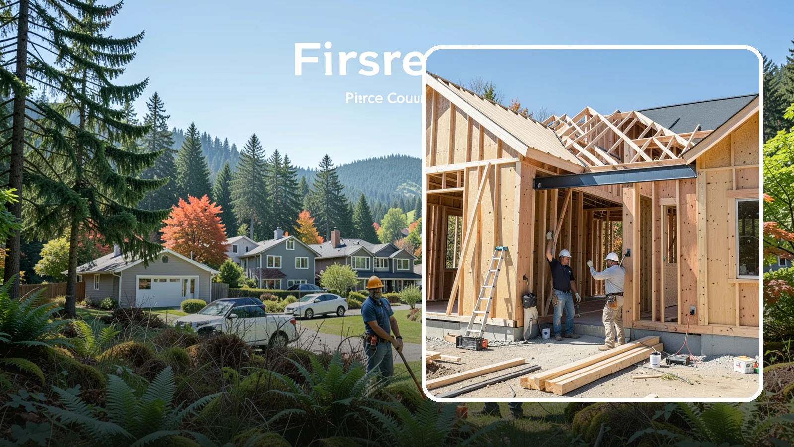 Header Installation in Fircrest, Pierce County, WA - We install and size the beams over your doors, windows, and openings so loads bridge safely around the gap.