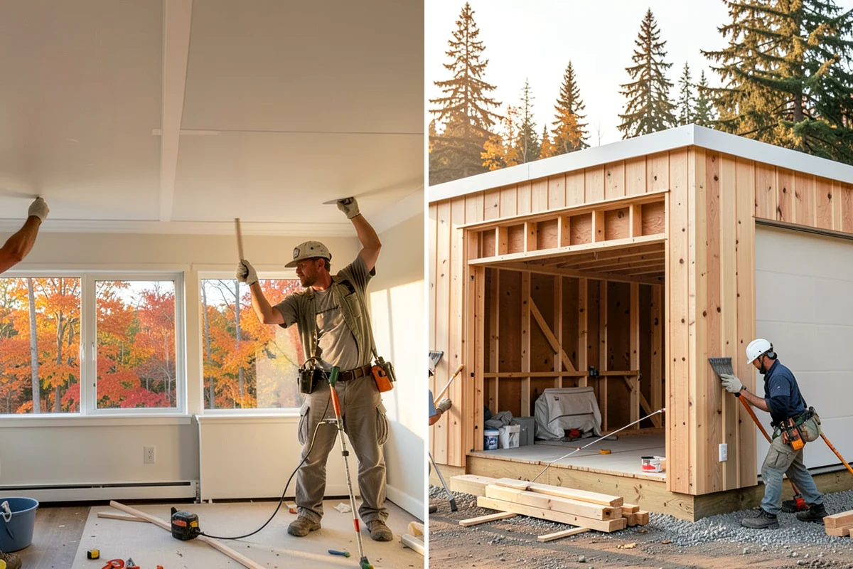 Header Installation in Fircrest, Pierce County, WA - Calculate the load and span to size the correct header