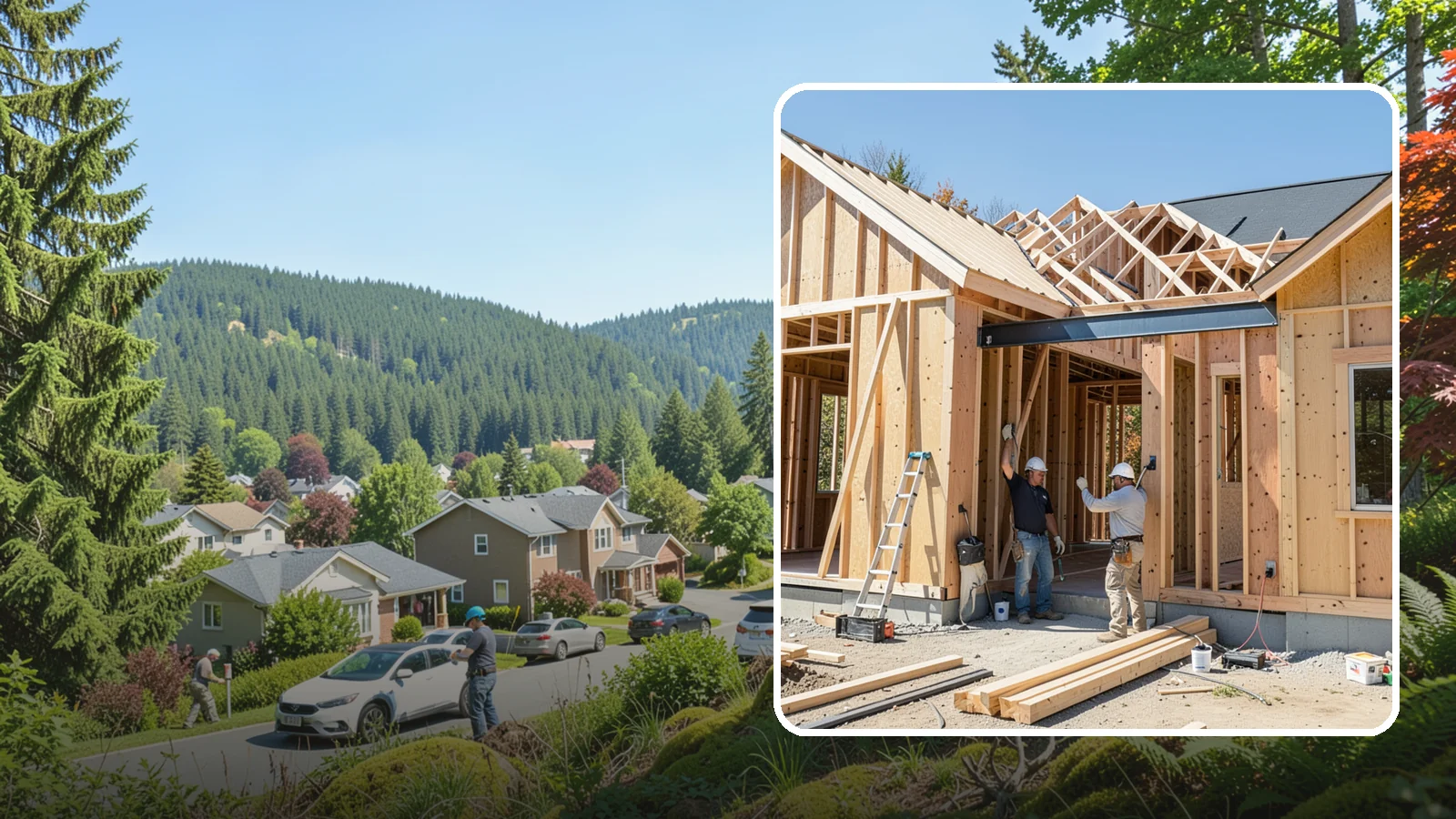 Header Installation in Index, Snohomish County, WA - We install and size the beams over your doors, windows, and openings so loads bridge safely around the gap.