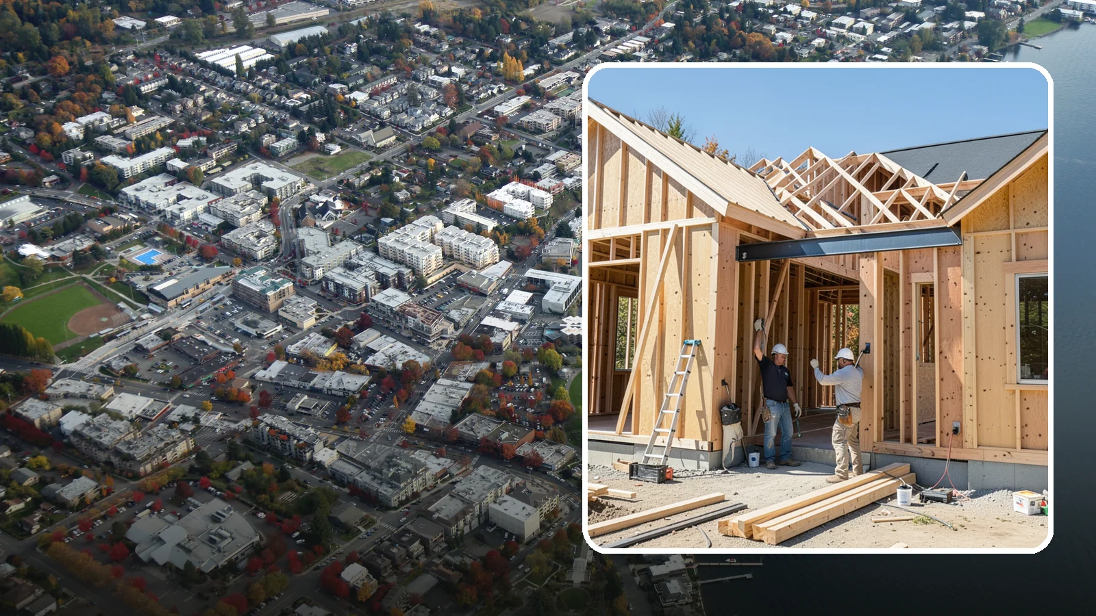 Header Installation in Kirkland, King County, WA - We install and size the beams over your doors, windows, and openings so loads bridge safely around the gap.