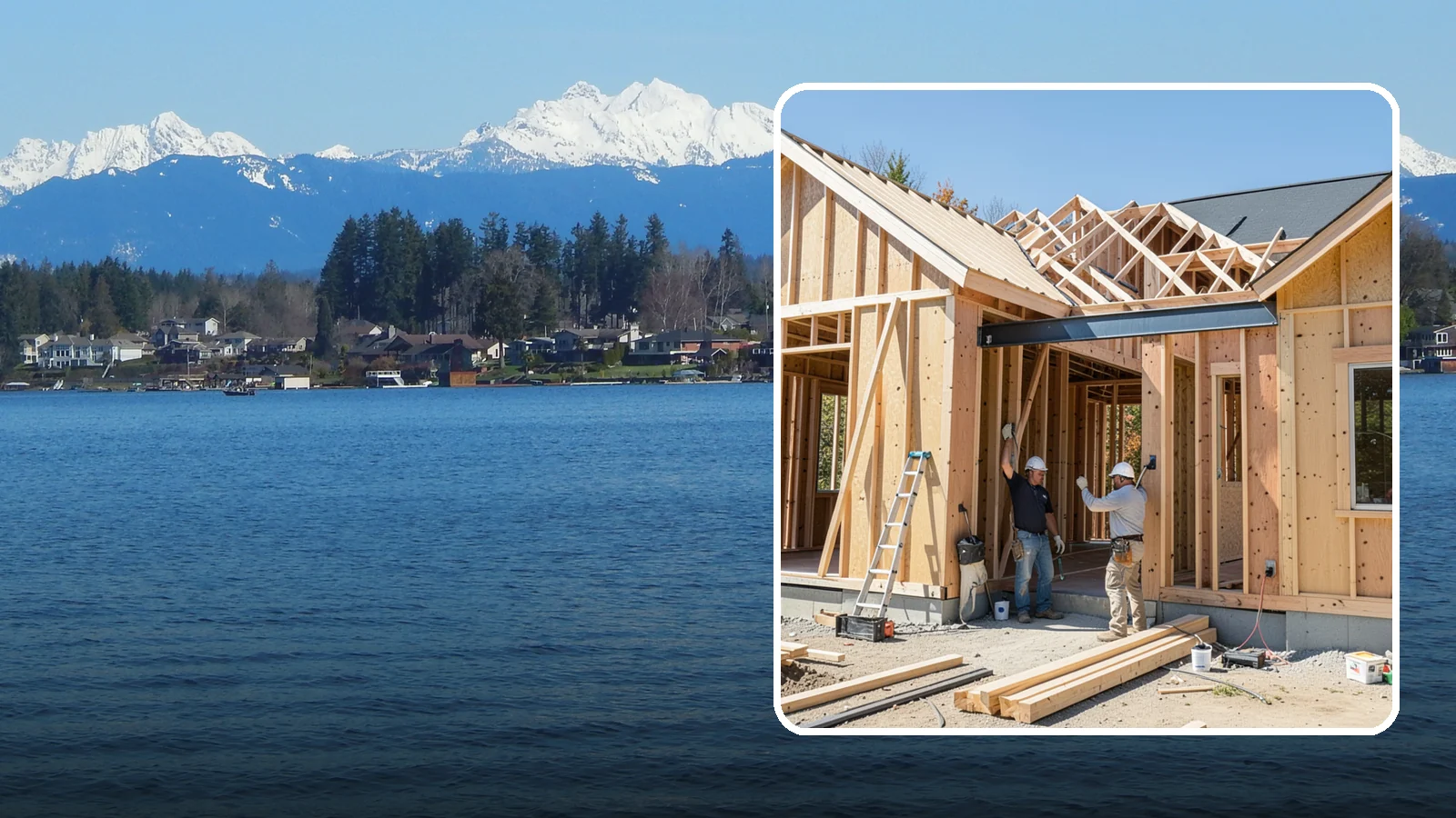 Header Installation in Lake Stevens, Snohomish County, WA - We install and size the beams over your doors, windows, and openings so loads bridge safely around the gap.