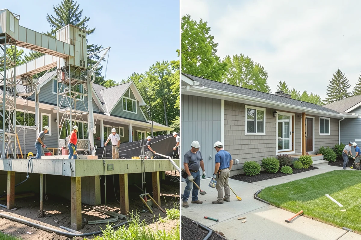 Header Installation in Lake Stevens, Snohomish County, WA - Calculate the load and span to size the correct header