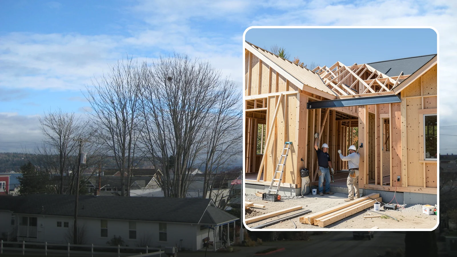Header Installation in Langley, Island County, WA - We install and size the beams over your doors, windows, and openings so loads bridge safely around the gap.
