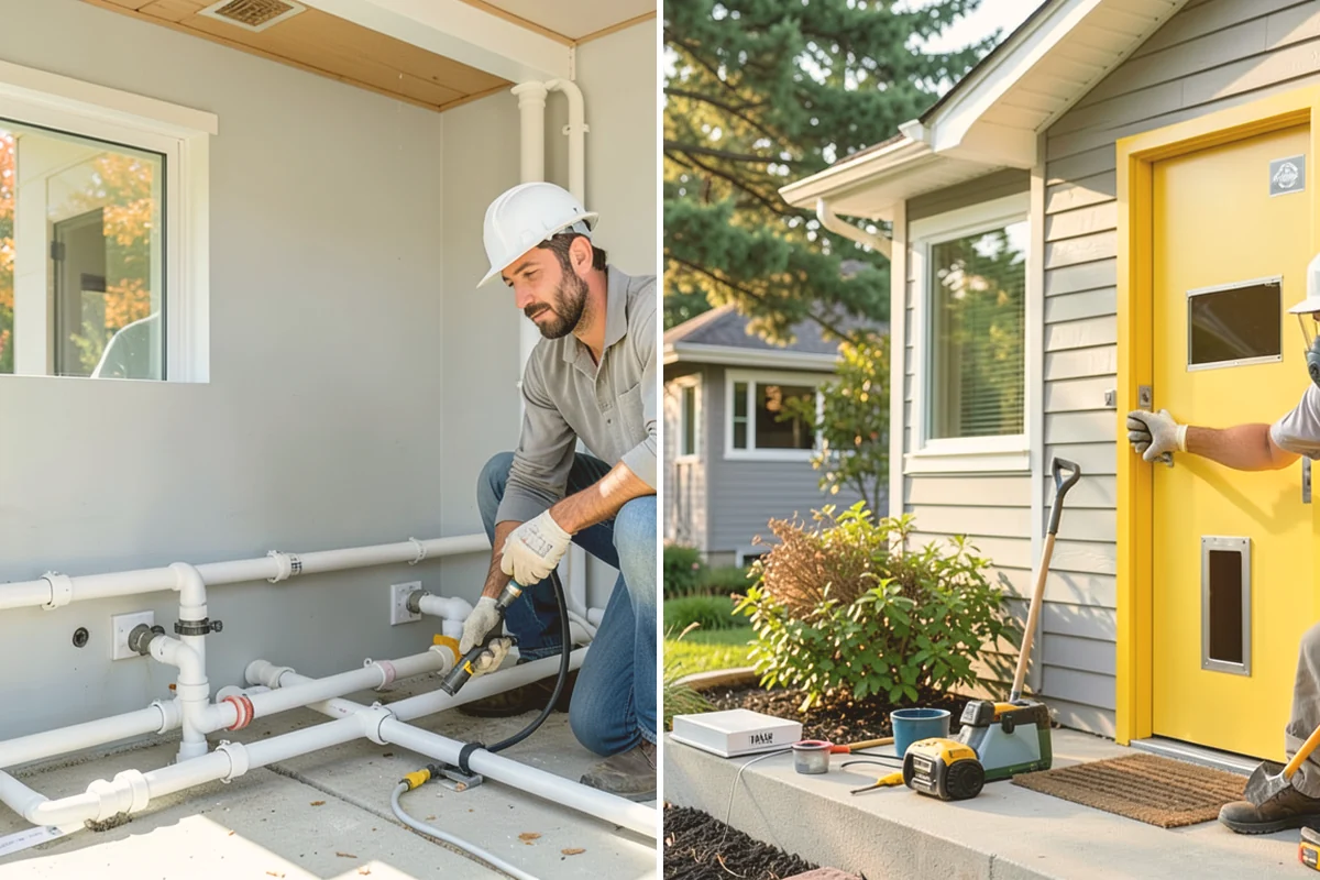 Header Installation in Lynnwood, Snohomish County, WA - Calculate the load and span to size the correct header