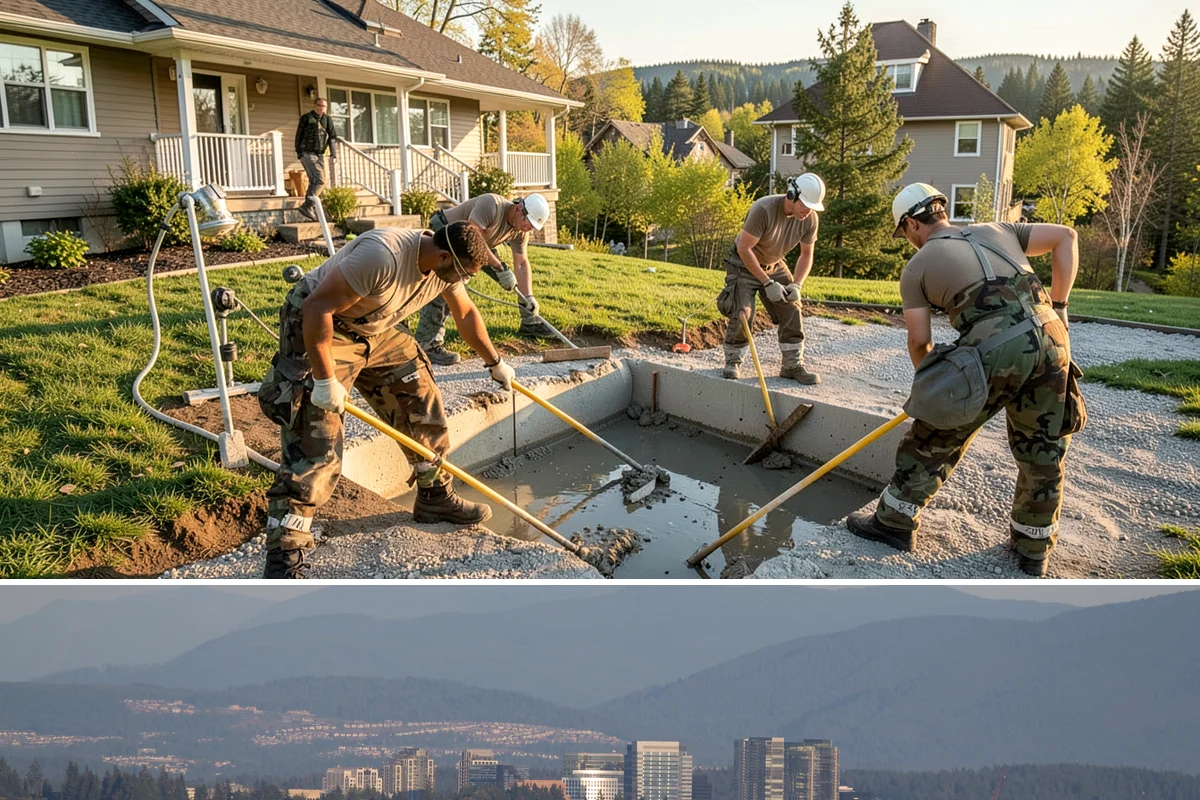 Header Installation in Medina, King County, WA - Header work happens year-round