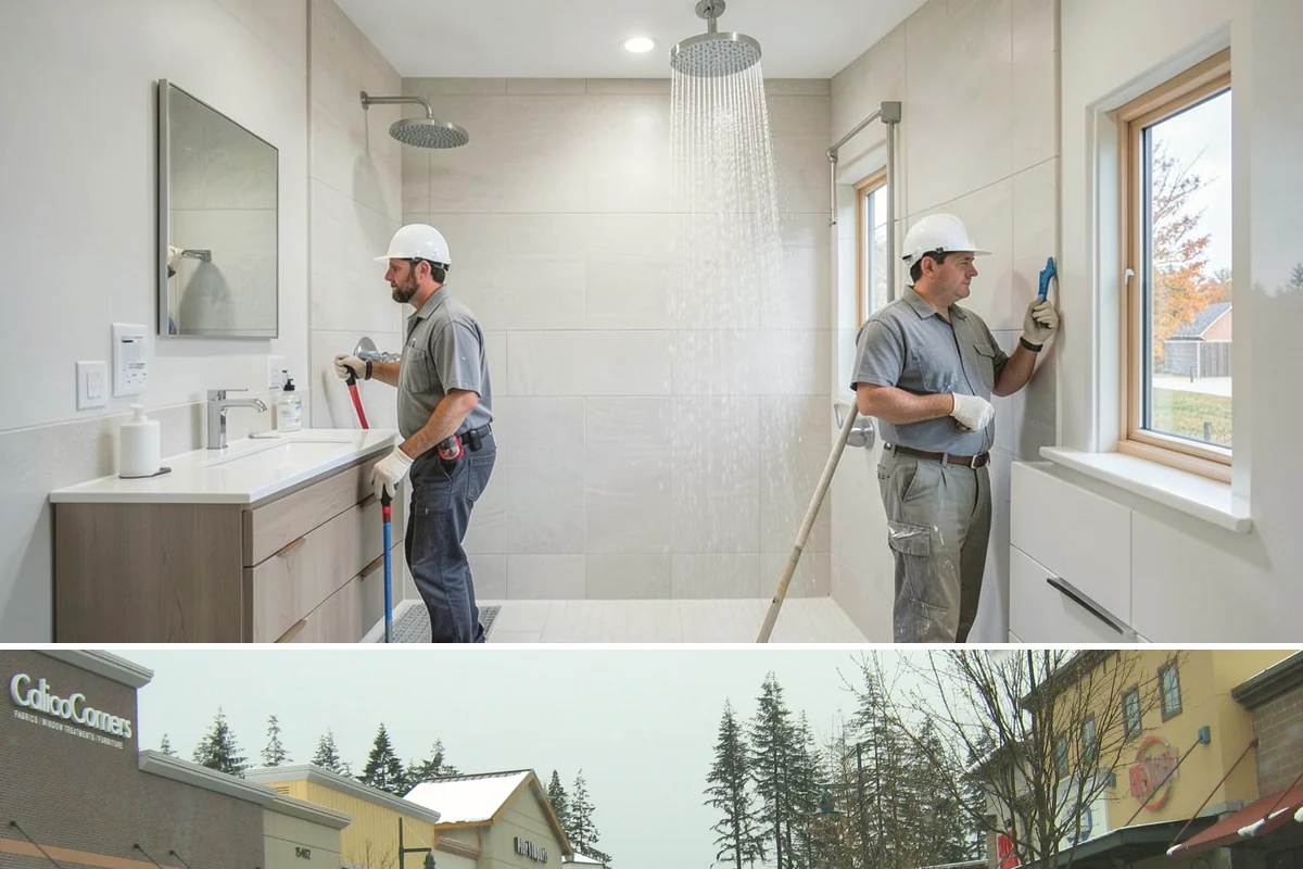 Header Installation in Mill Creek, Snohomish County, WA - Header work happens year-round