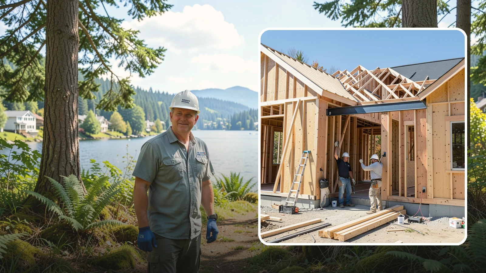 Header Installation in Milton, King County, WA - We install and size the beams over your doors, windows, and openings so loads bridge safely around the gap.