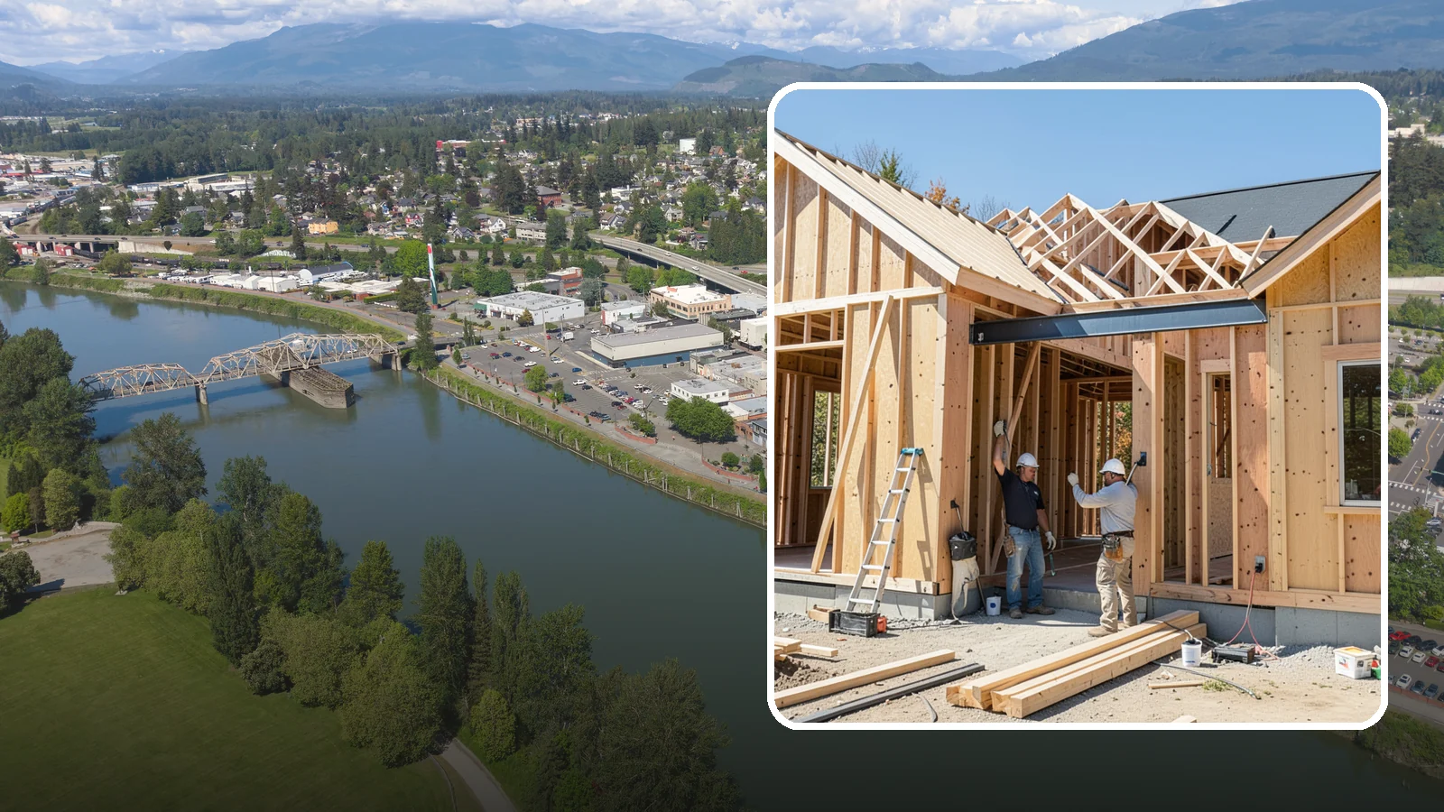 Header Installation in Mount Vernon, Skagit County, WA - We install and size the beams over your doors, windows, and openings so loads bridge safely around the gap.
