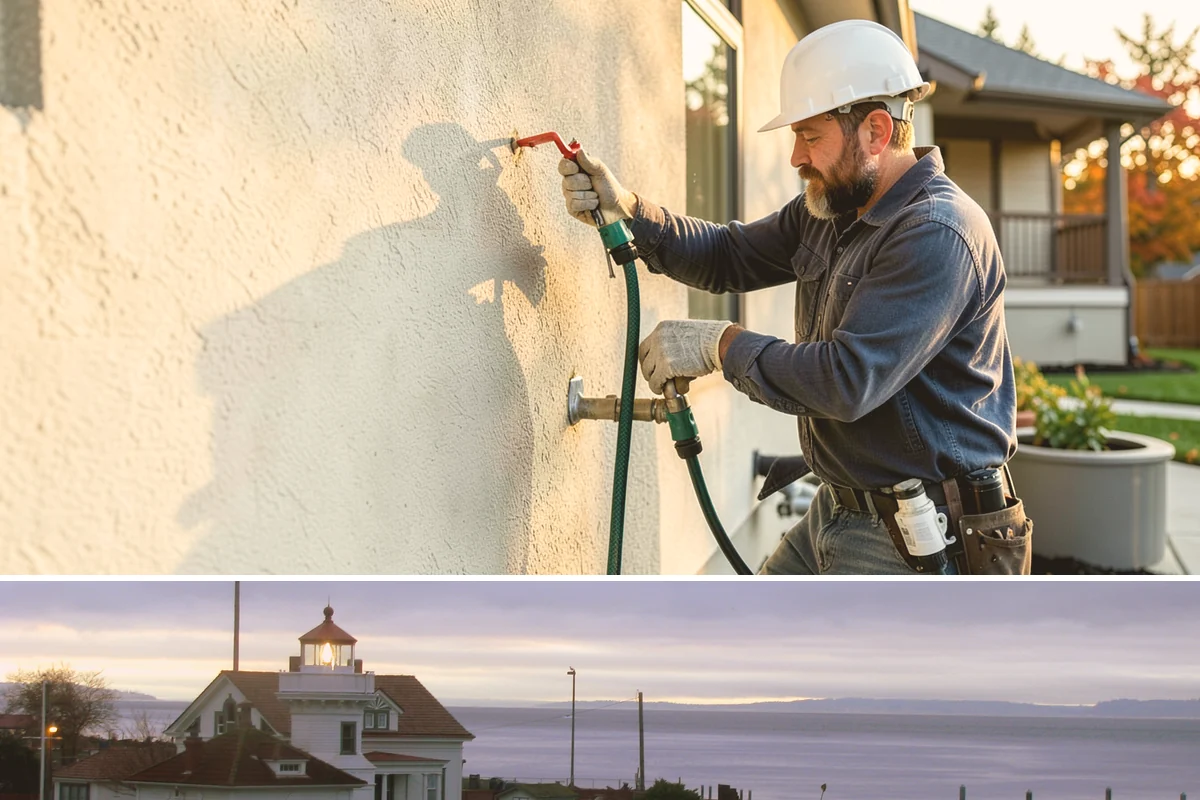 Header Installation in Mukilteo, Snohomish County, WA - Header work happens year-round