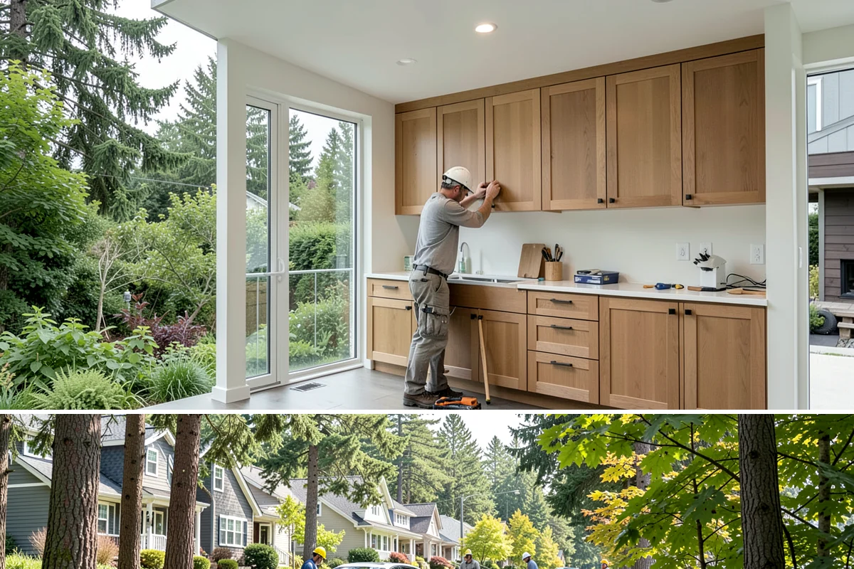Header Installation in Normandy Park, King County, WA - Header work happens year-round