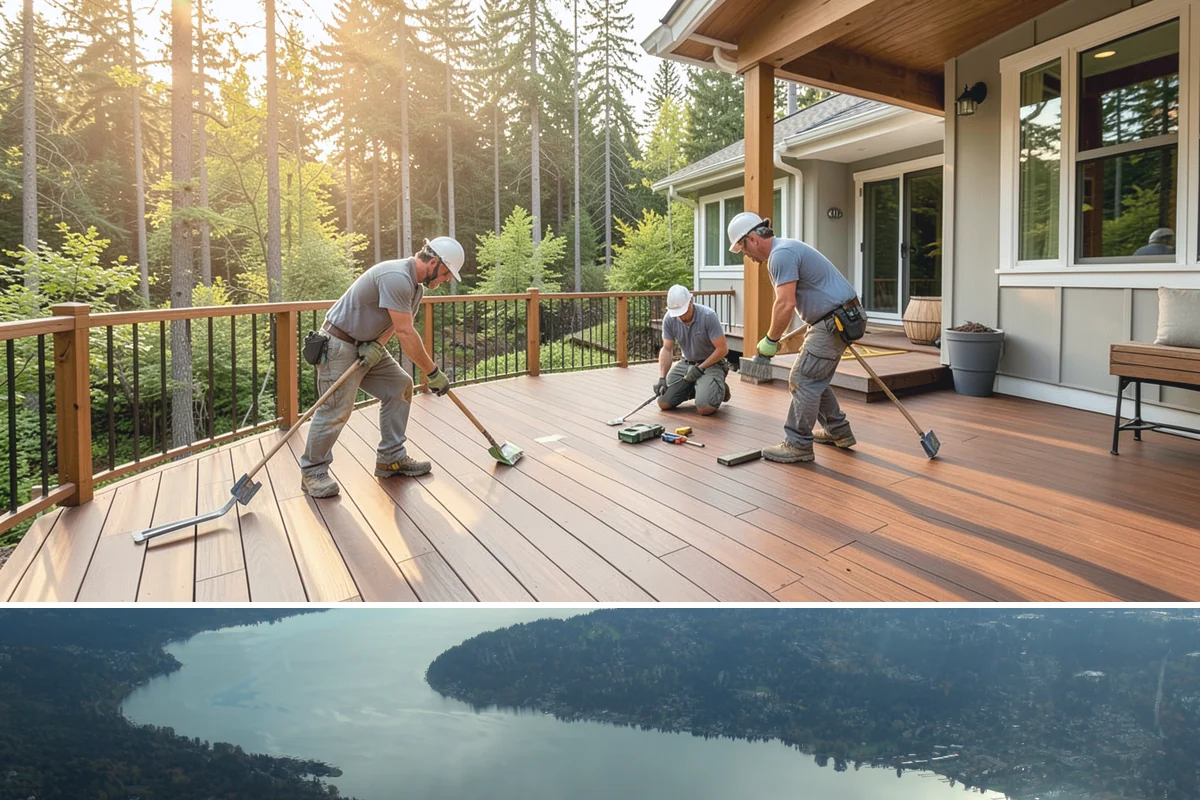 Header Installation in Sammamish, King County, WA - Header work happens year-round