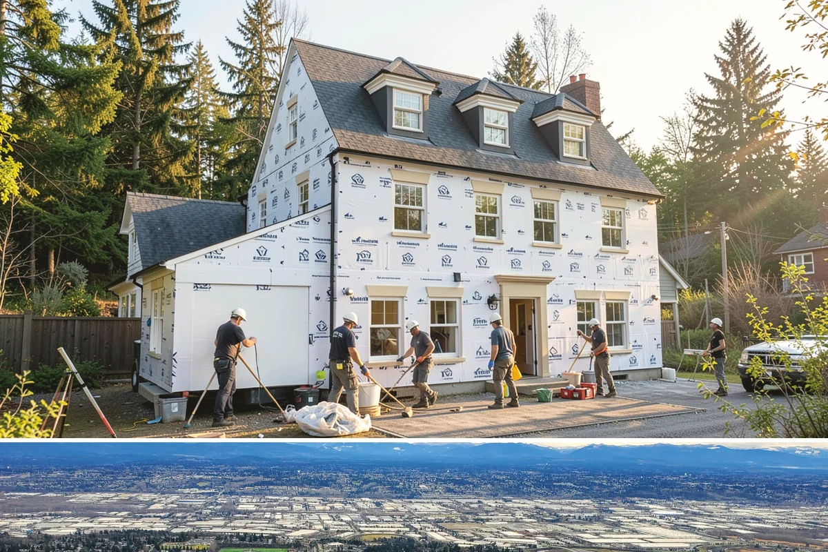Header Installation in SeaTac, King County, WA - Header work happens year-round