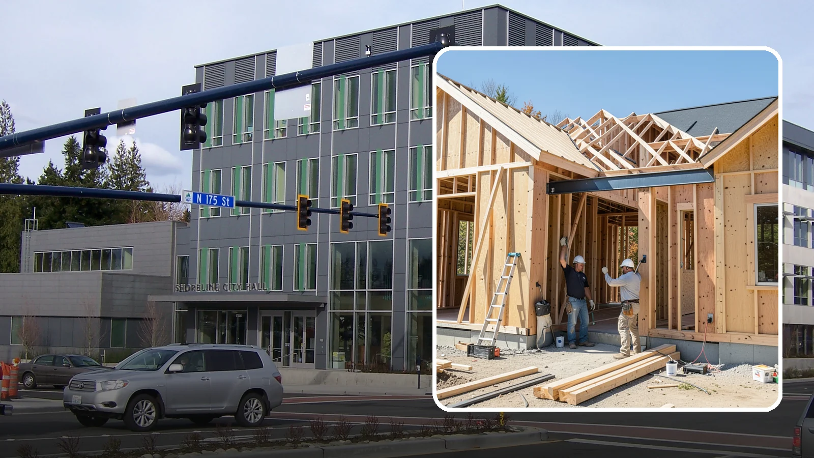 Header Installation in Shoreline, King County, WA - We install and size the beams over your doors, windows, and openings so loads bridge safely around the gap.