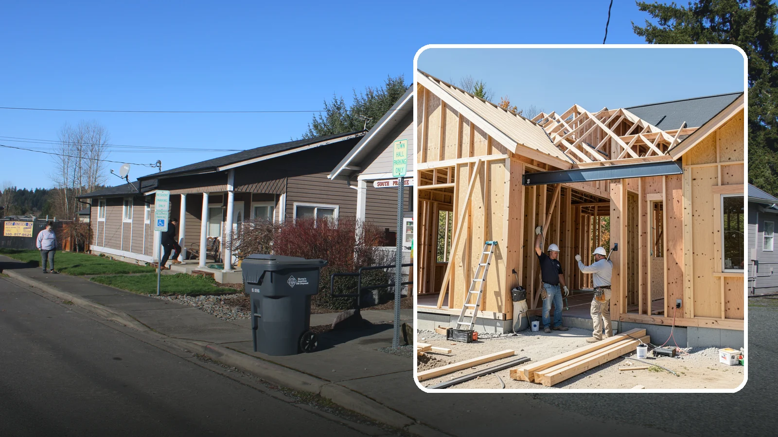 Header Installation in South Prairie, Pierce County, WA - We install and size the beams over your doors, windows, and openings so loads bridge safely around the gap.