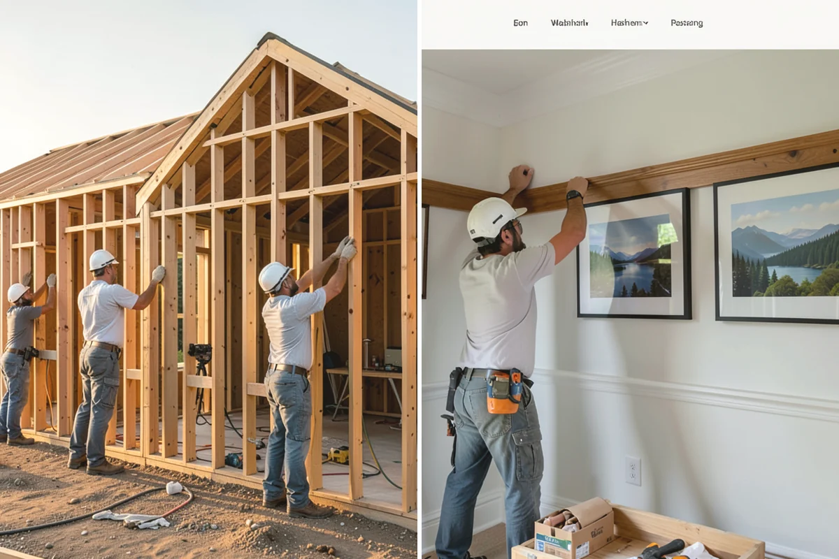 Header Installation in Tukwila, King County, WA - Calculate the load and span to size the correct header