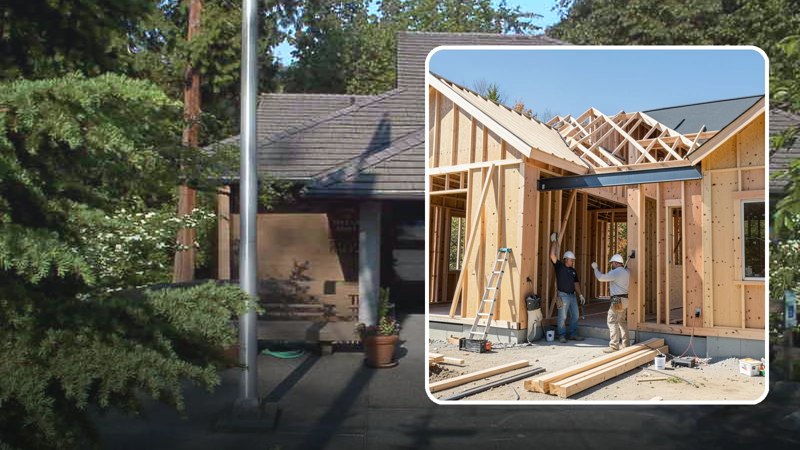 Header Installation in Yarrow Point, King County, WA - We install and size the beams over your doors, windows, and openings so loads bridge safely around the gap.